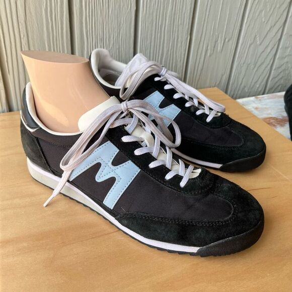 Karhu ChampionAir Sneakers Black Sky Blue Men’s 7.5 Women’s 9 Retro - Picture 1 of 13